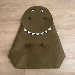 Little Stackers Dinosaur T-Rex Laundry Hamper / Storage Basket - Green